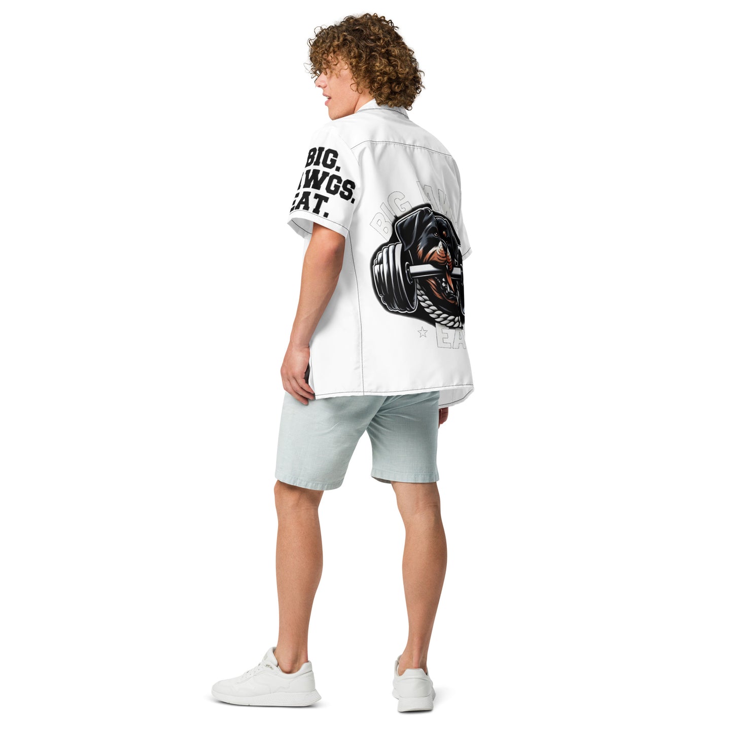 Unisex BIG DAWGS EAT Button Shirt