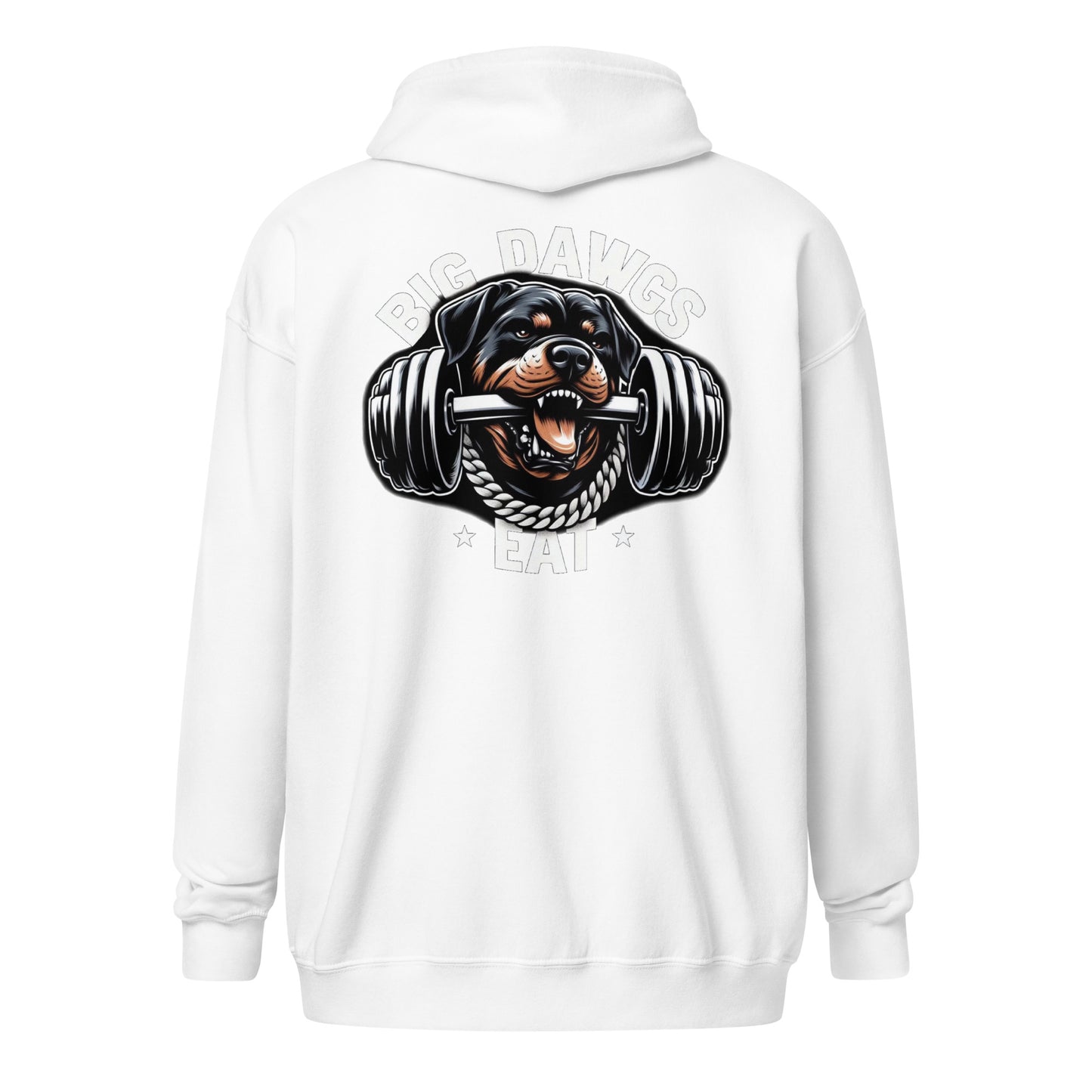Unisex BIG DAWGS EAT Full-Zip Hoodie