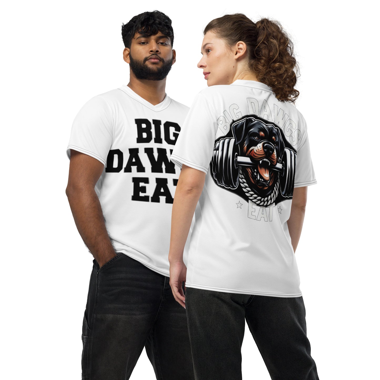 Unisex BIG DAWGS EAT sports jersey